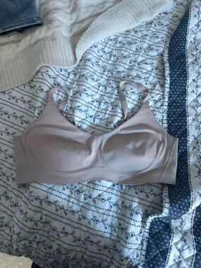 Nike Light Taupe Wireless Seamless Comfort Bra